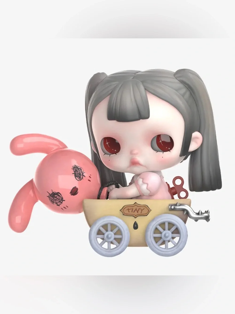 Pop Mart Tiny Tiny Lullaby Pink & Gray Doll Play Set